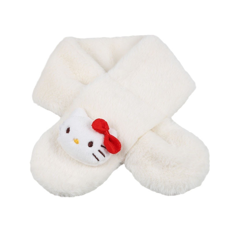 Sanrio 毛茸茸頸巾 - 1件 現貨