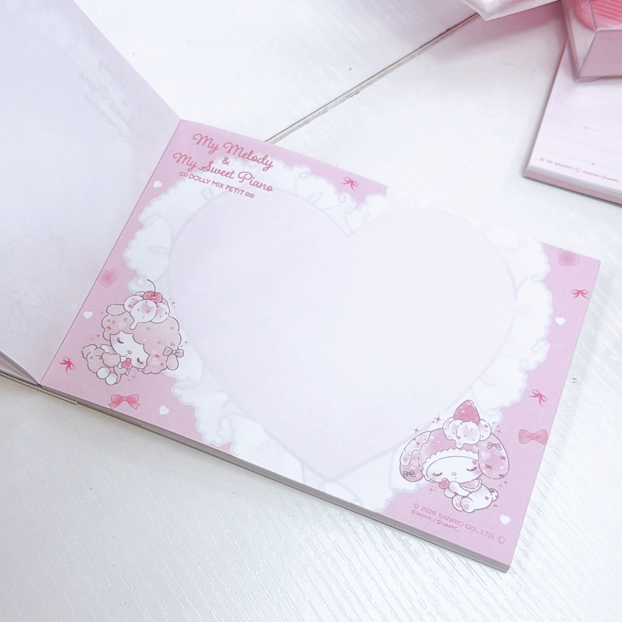 日本直送Sanrio melody piano dollymix 系列文具產品