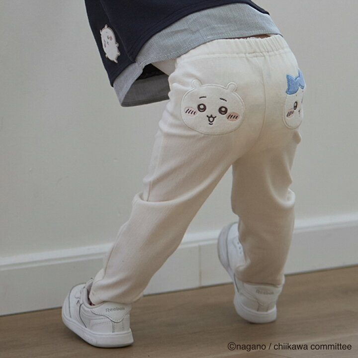 🇯🇵預訂 日本直送🇯🇵 Petit Main x Chiikawa系列三色人物貼花口袋打底褲