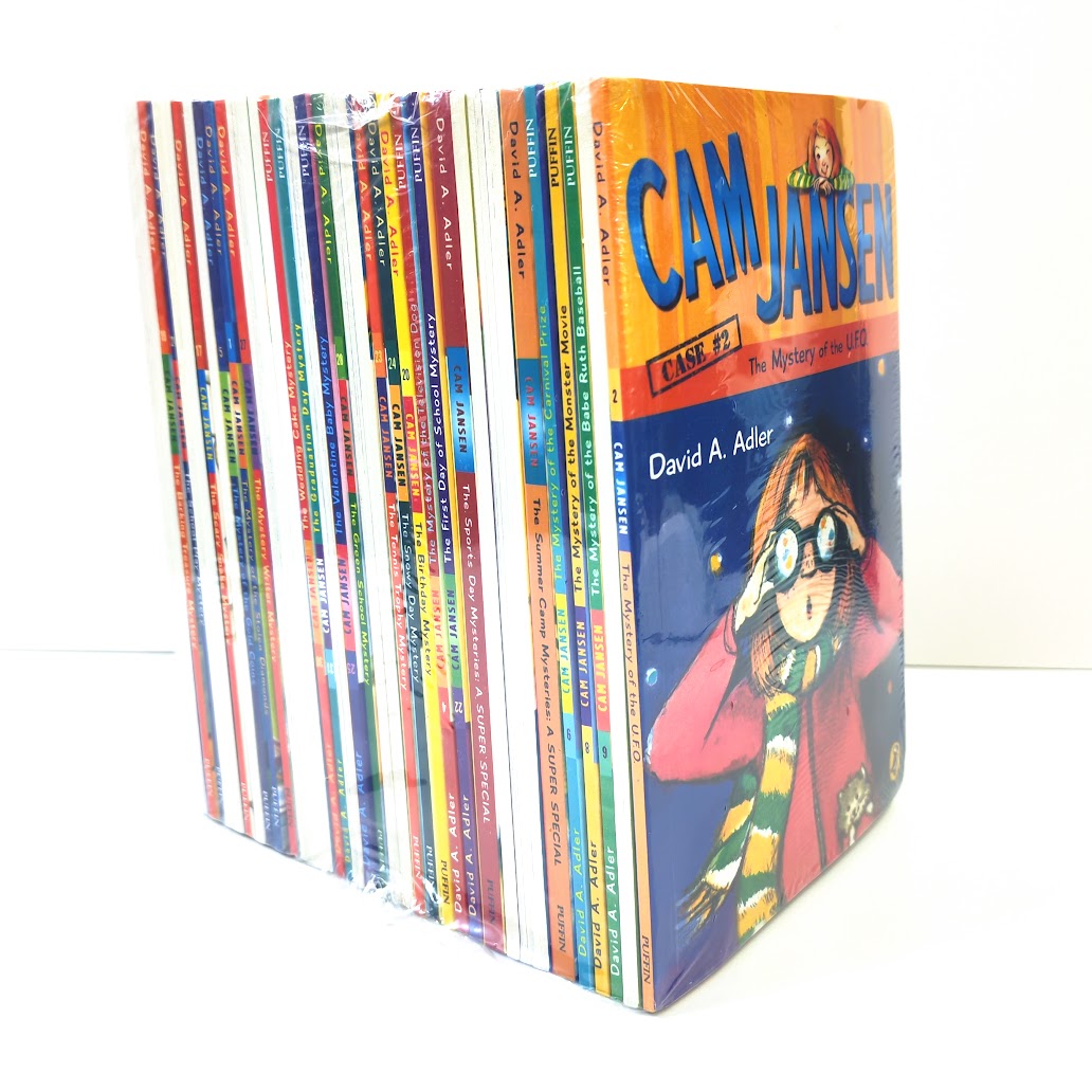 Cam Jansen Series 1-36 bookset 偵探故事1-36冊英文小說David Adler | B081