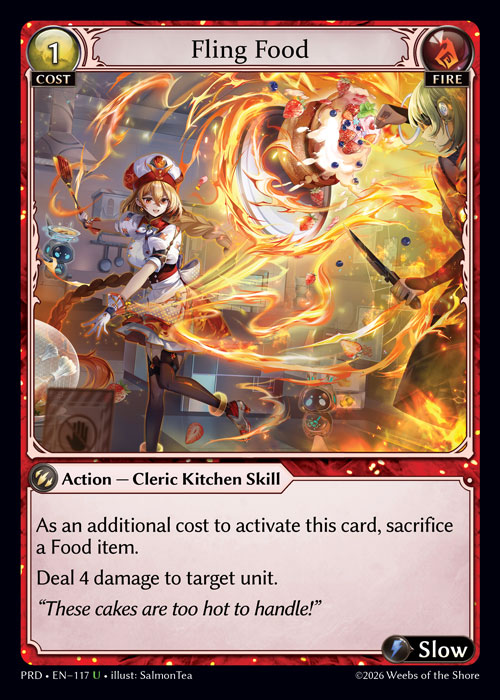 Fling Food / PRD-117 (U)