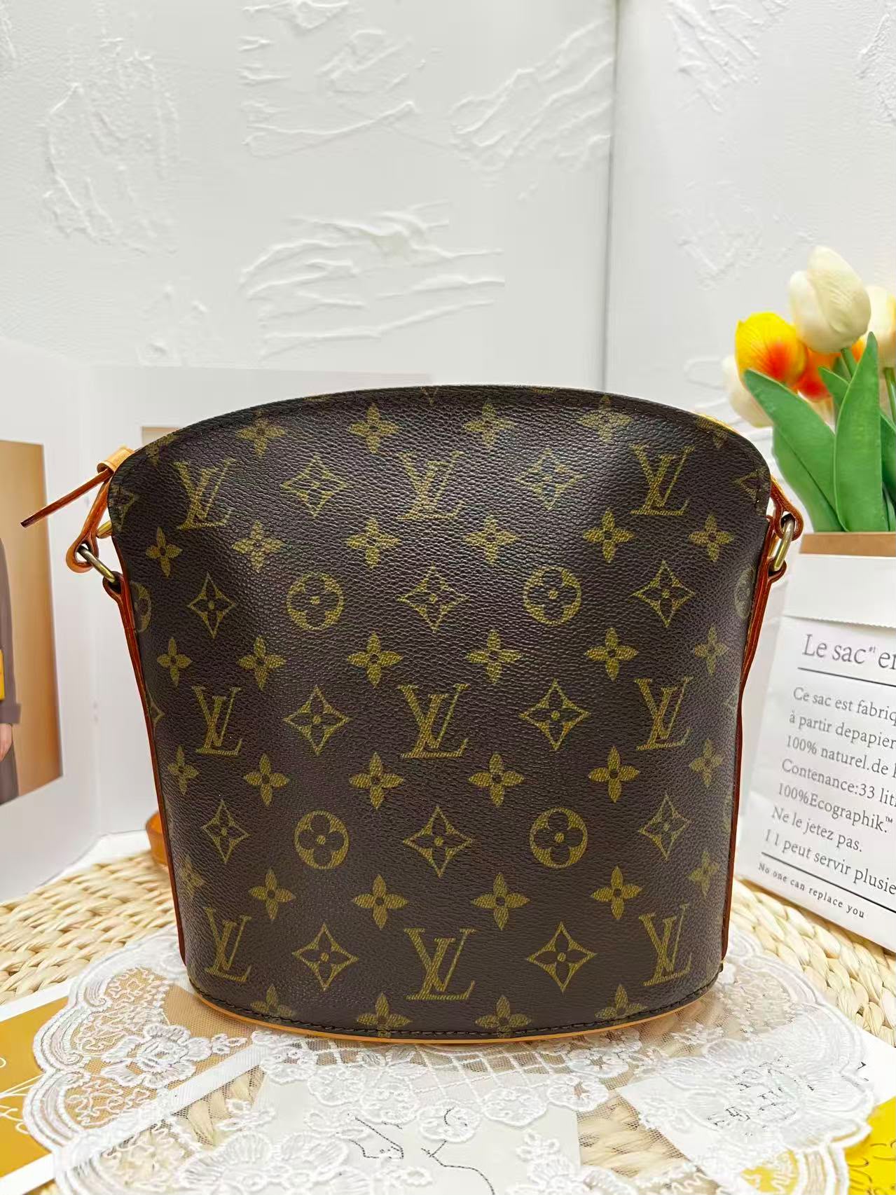 Louis Vuitton Monogram Drouot Crossbody Bag