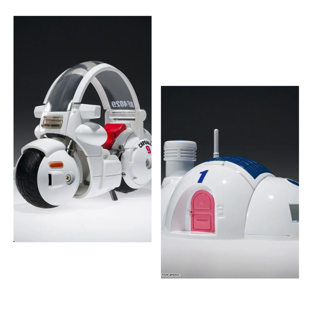 PREORDER ChangeArts Capsule No 1 Capsule House & No 9 Bulma's Motorcycle