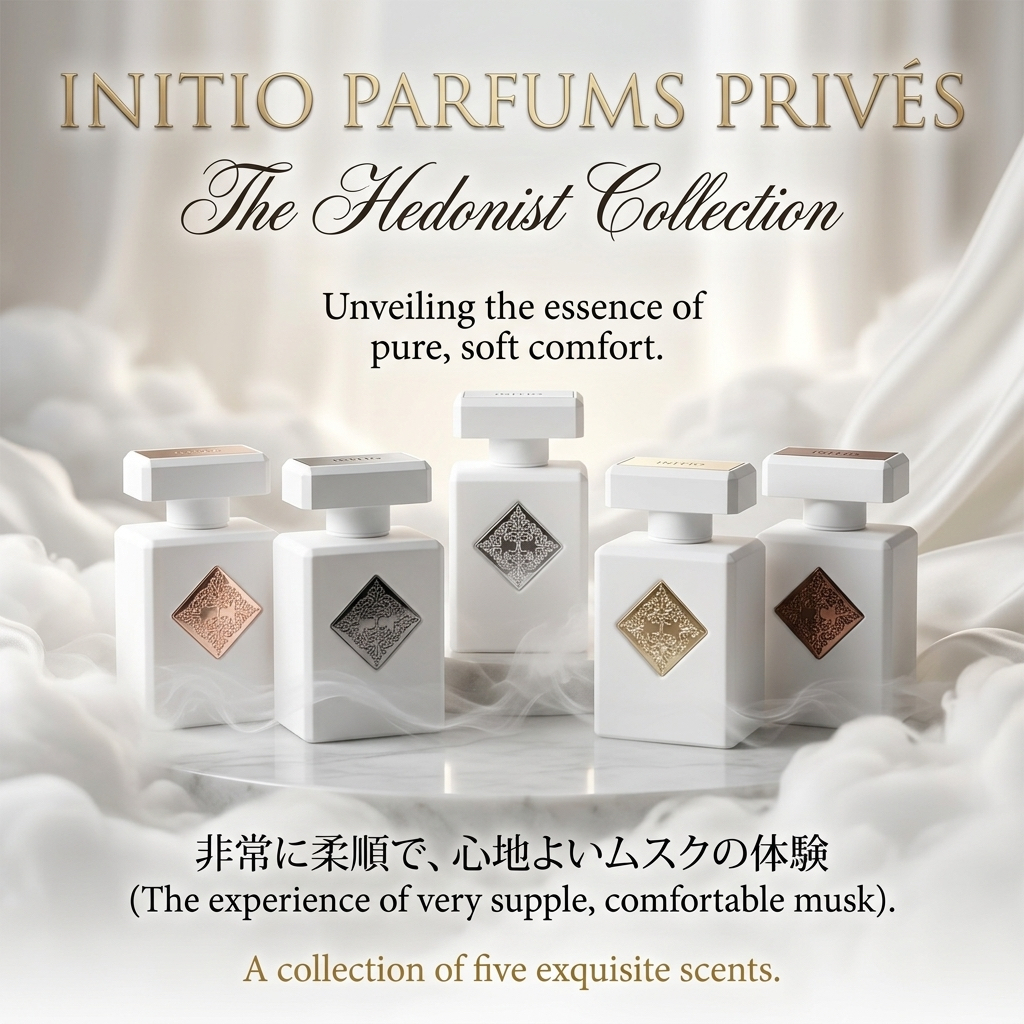 Initio - The Hedonist 白瓶全系列5支香水 Discovery Set
