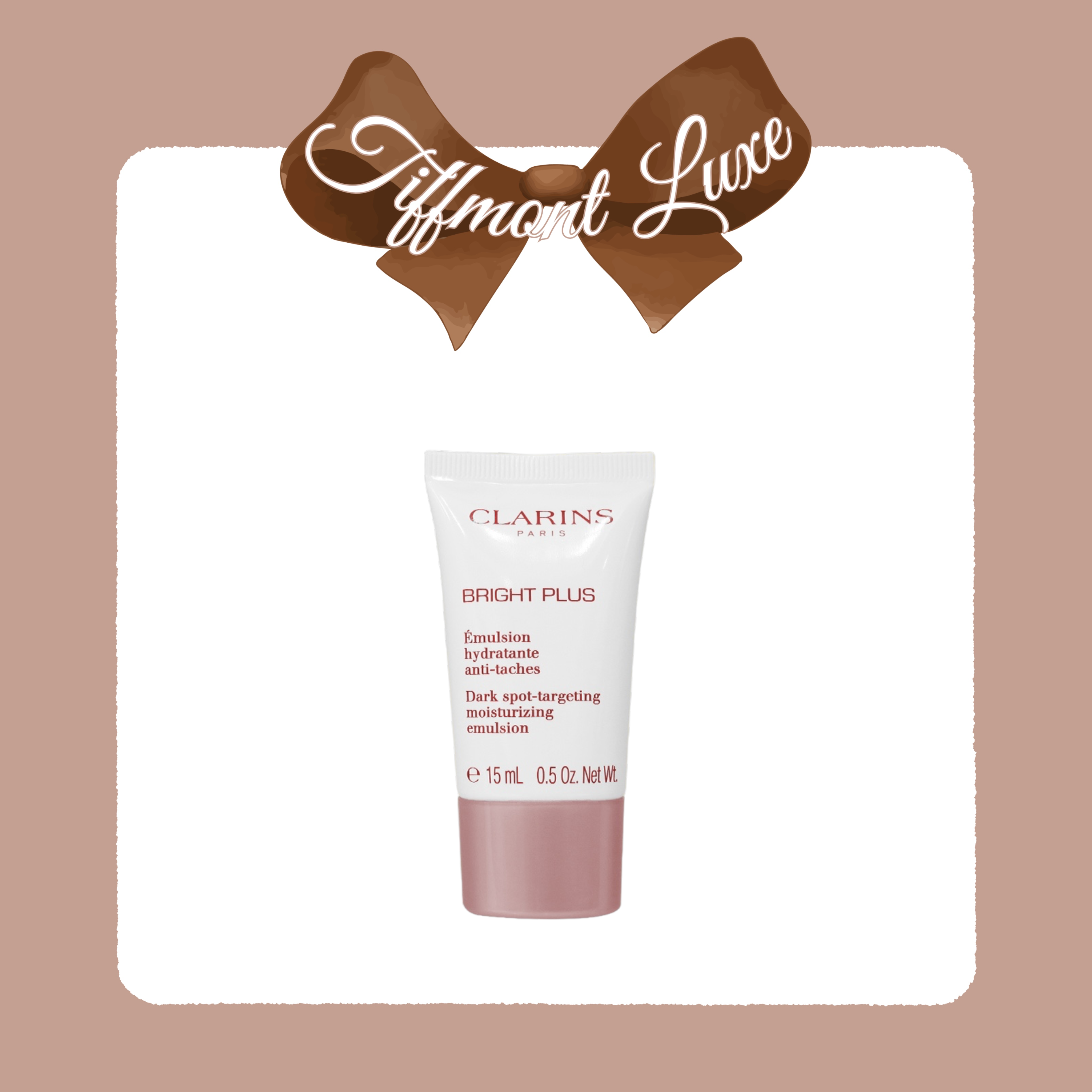 Sample Clarins 透亮光感淡斑乳液 Bright Plus Dark Spot-Targeting Moisturizing Emulsion 15ml