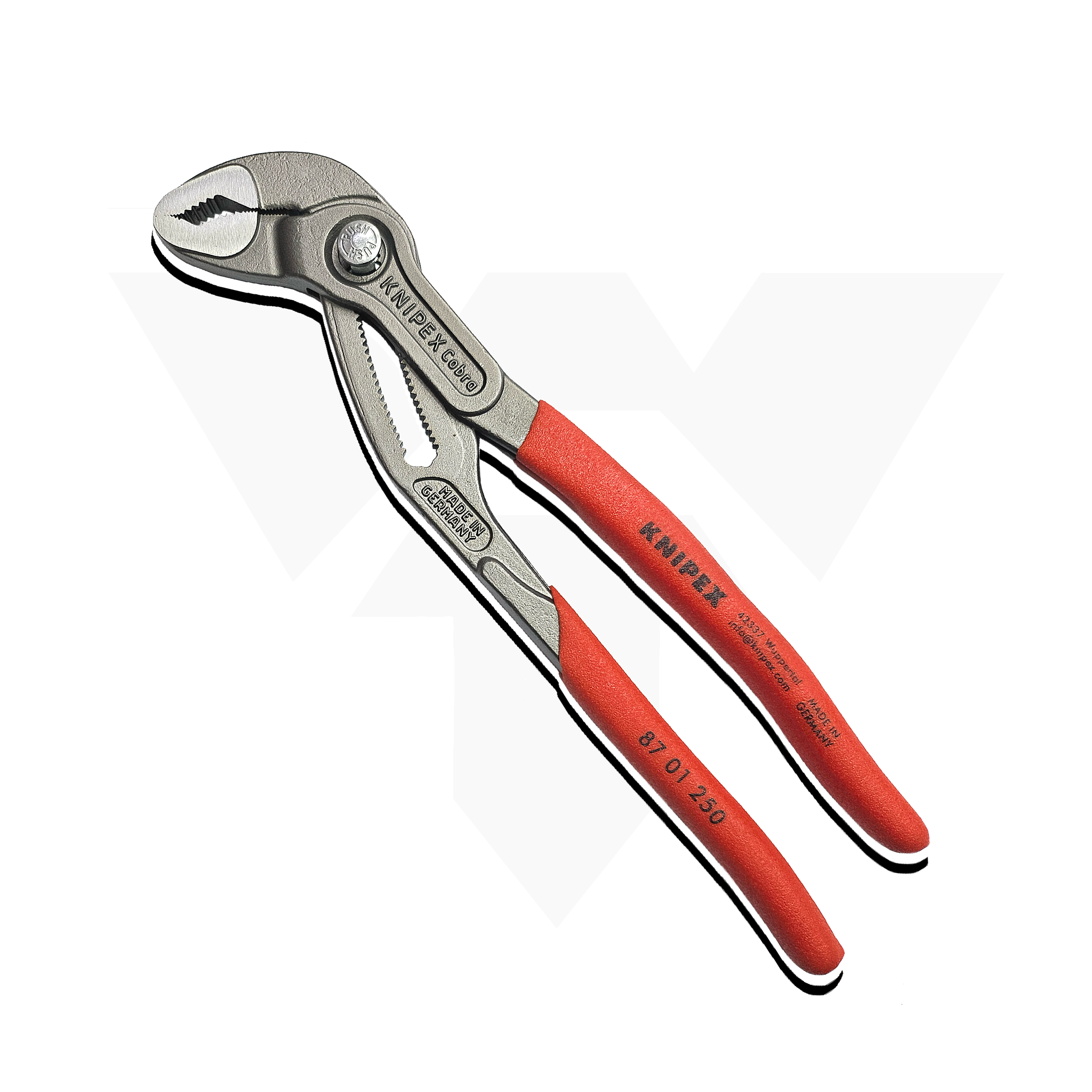 德國 "KNIPEX" 彈弓 按鈕 快速調校 水泵鉗 "KNIPEX" (GER) Cobra ES Extra Slim Water Pump Plier