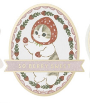 Mofusand 鯊魚貓 貼紙｜預訂