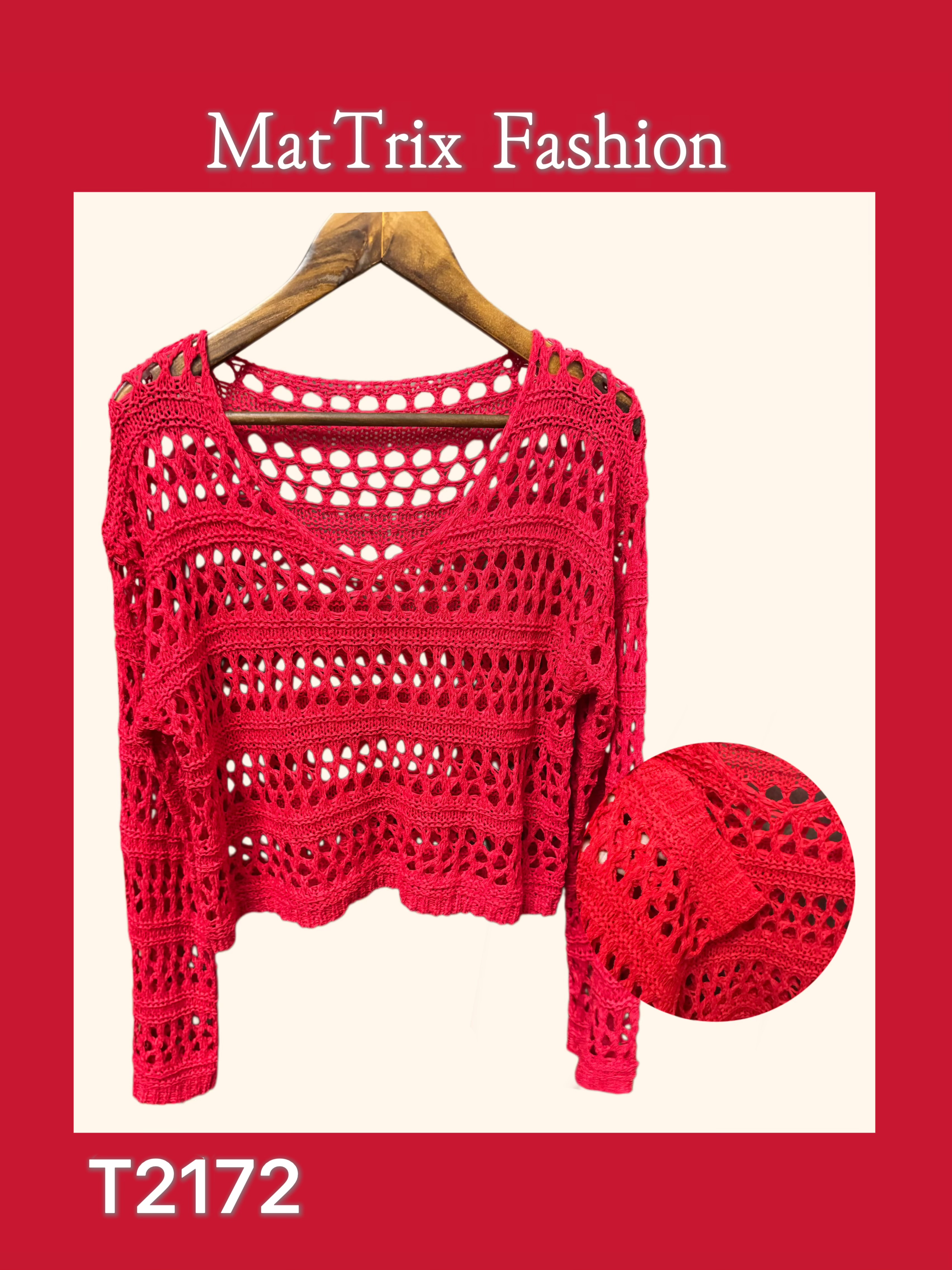 T2172線織網top 原價$239