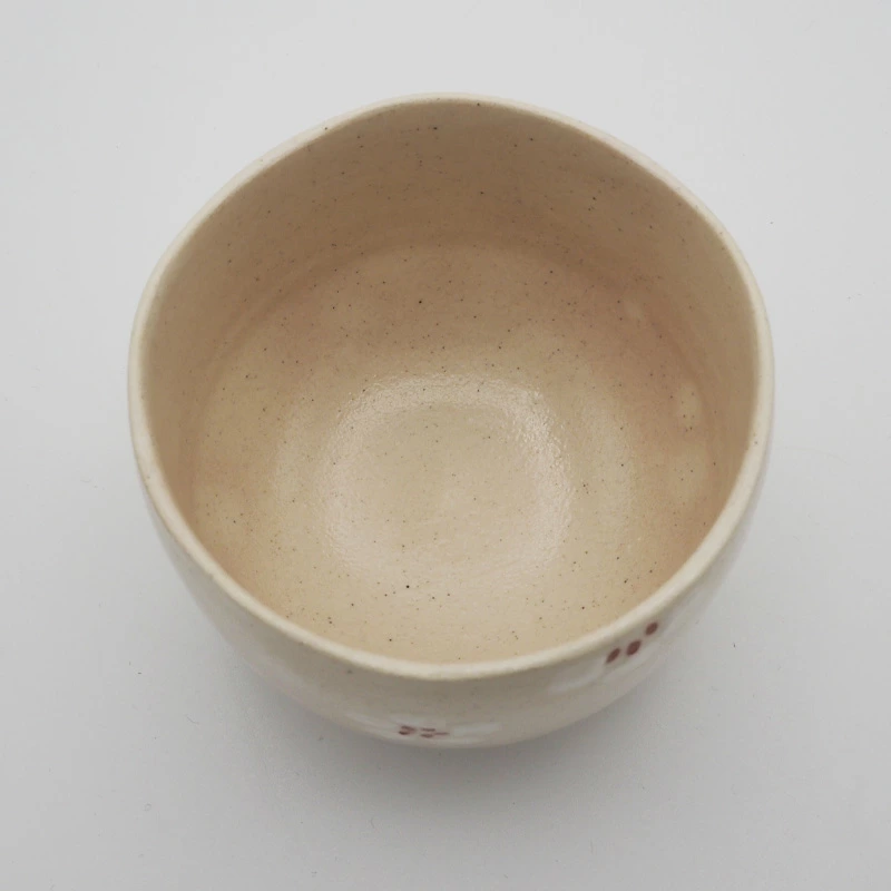 日本製 波佐見燒櫻花抹茶碗三件式套