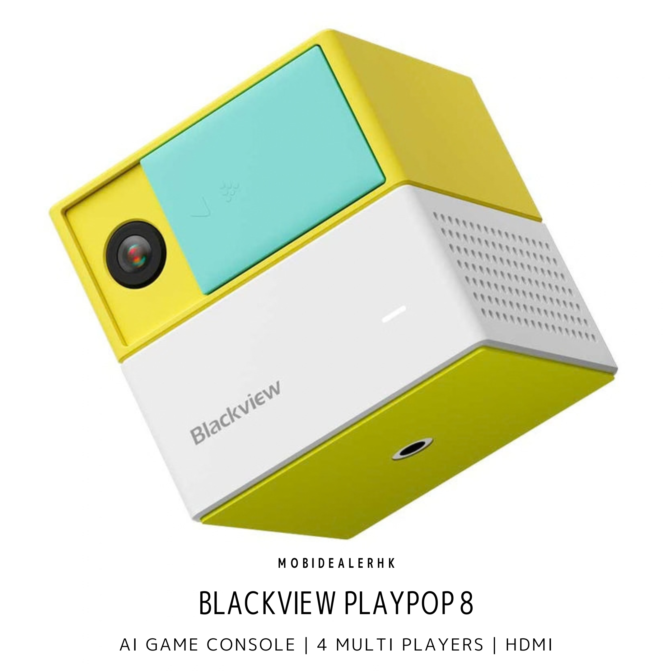 Blackview PlayPop 8 | AI體感遊戲盒子 | 家庭運動遊戲機 | 支援4人同樂 | HDMI即插即玩