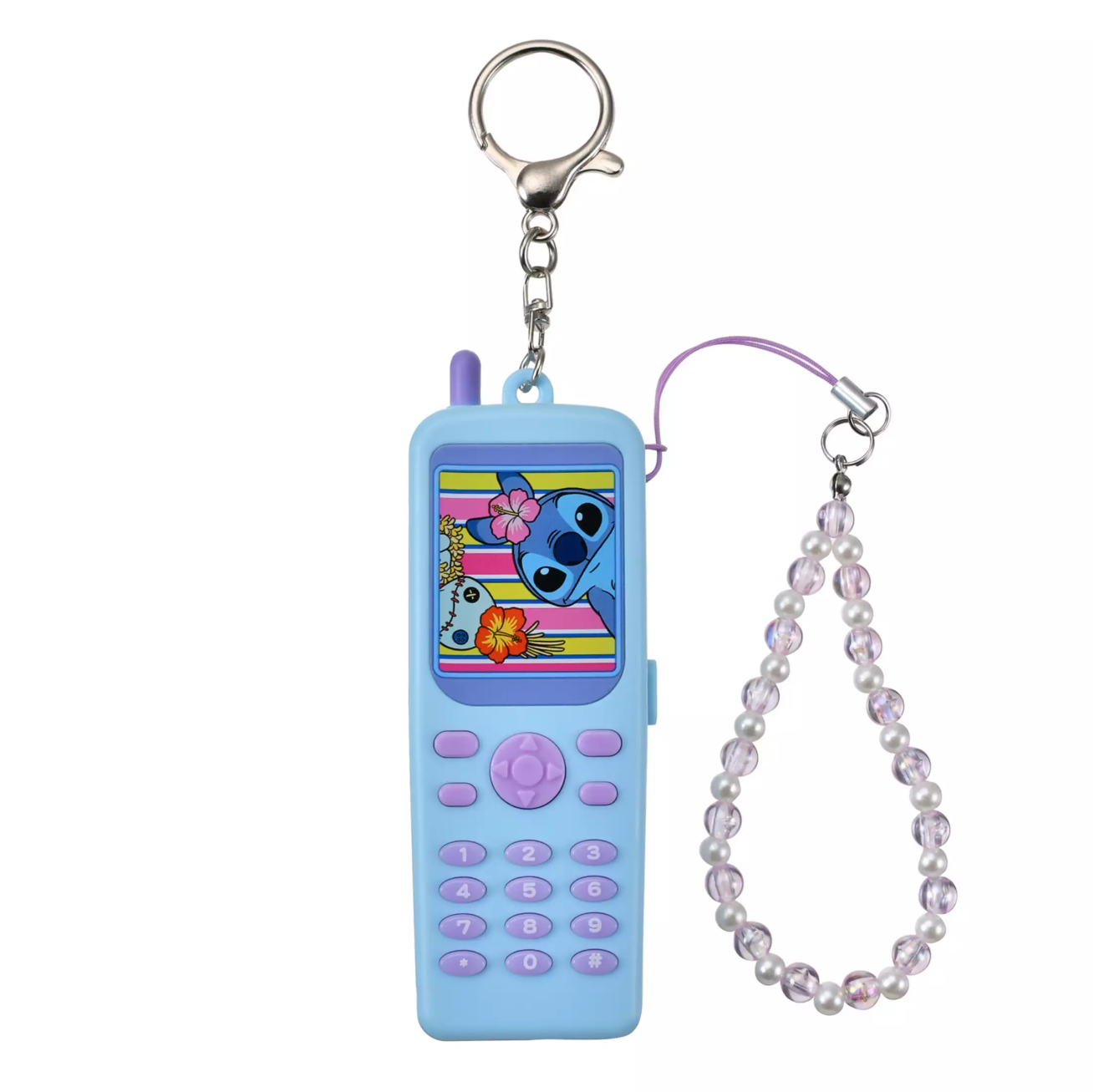 預訂 發光發聲電話掛飾 Stitch Donald 