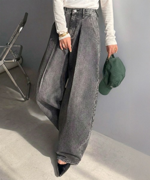 立體繭型牛仔褲【JP008】