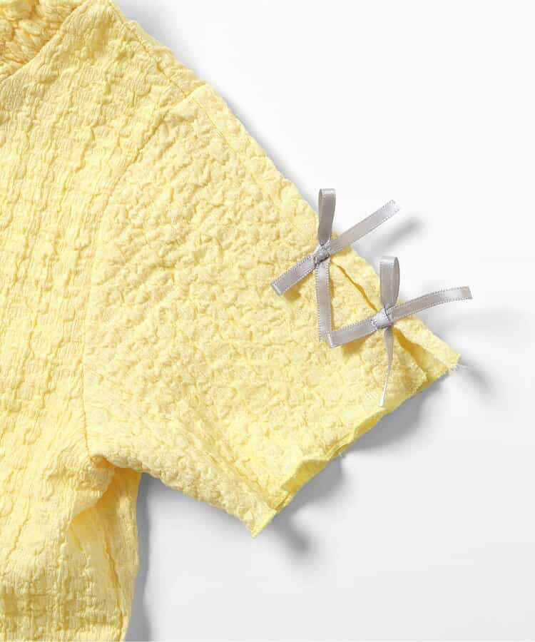 🇯🇵預訂 日本直送🇯🇵Apres les cours五色絲帶花邊皺紋短袖上衣