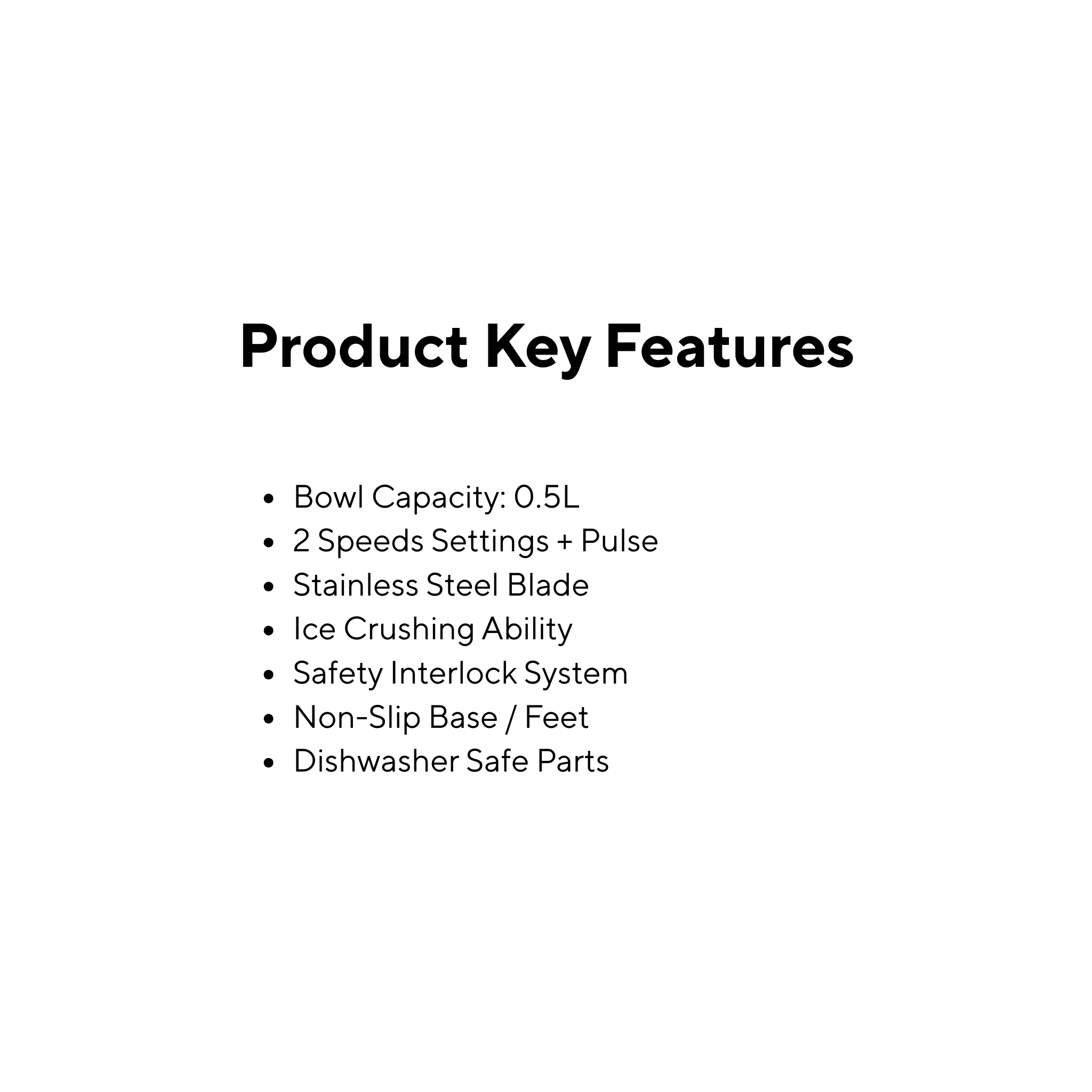 Kenwood 800W Duo Prep 2-in-1 Chopper & Grinder (CHP80)