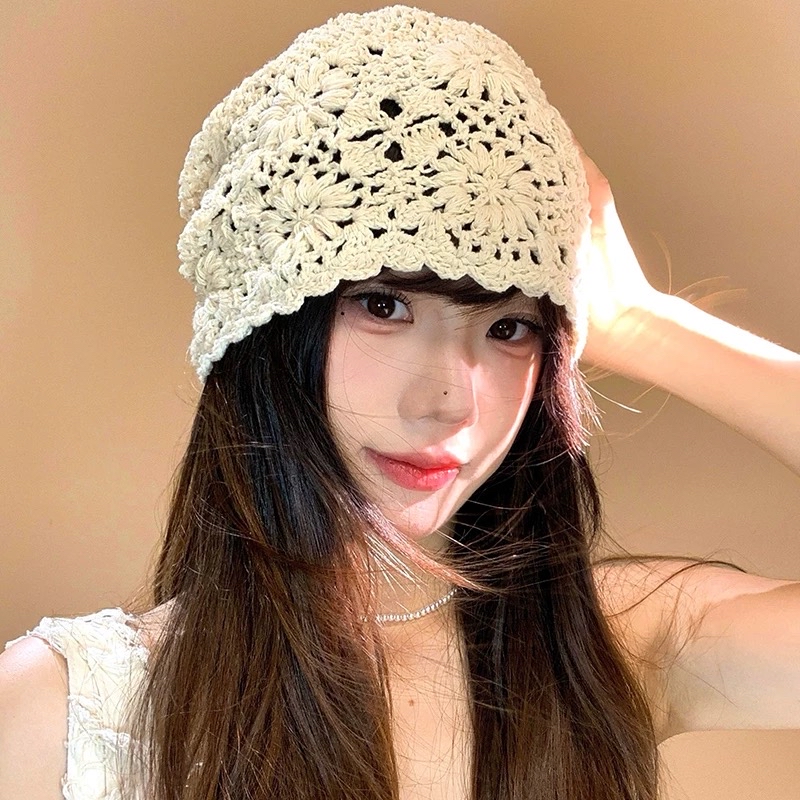 HT206日系编织头帽