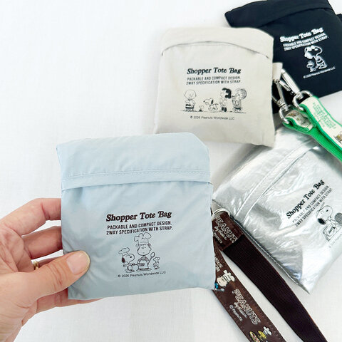 日本直送 Snoopy 環保袋｜史努比肩帶購物袋 Eco Bag