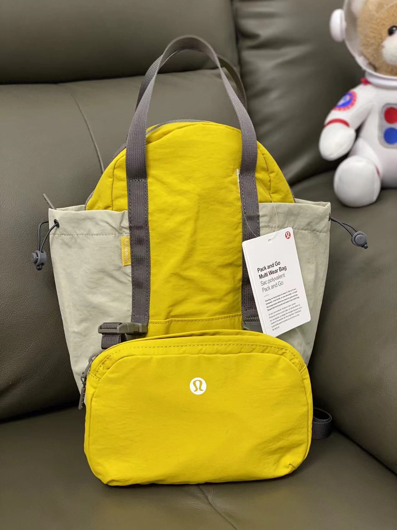 $188一套2用。Lululemon 這款多功能包真的火得有道理 ✨