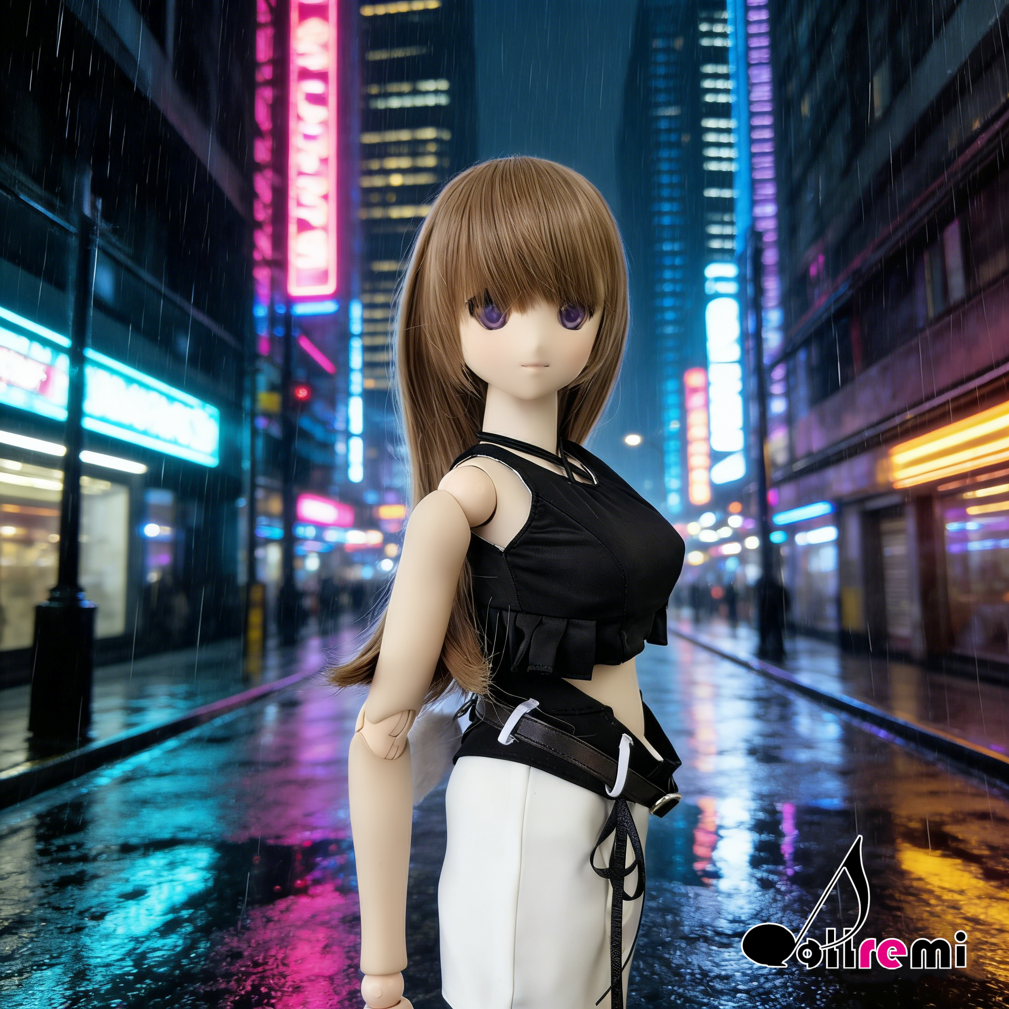 【dollremi】(DD0917C) 短款背心 Crop tank