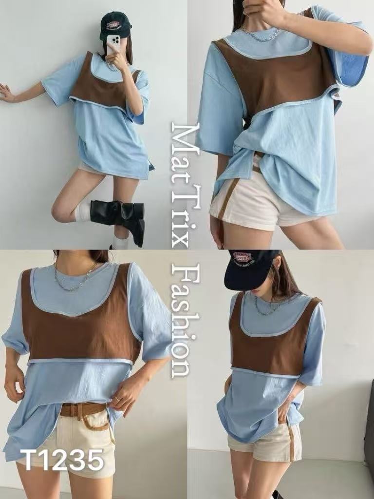 T1235 外背心+Tee  原價$239