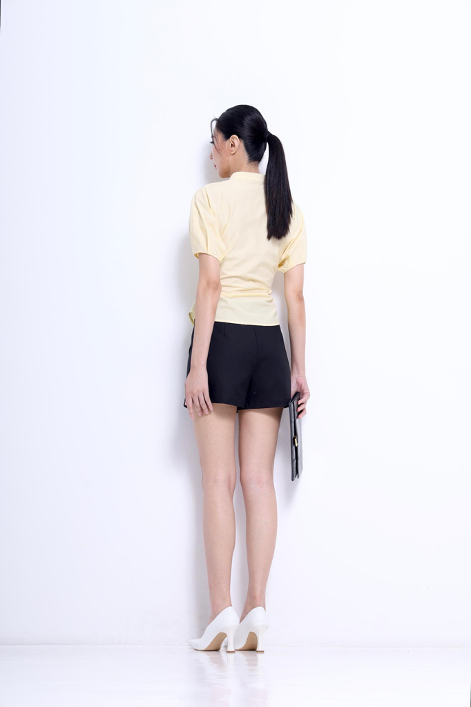 CP1669 Tailored Button Short Pant