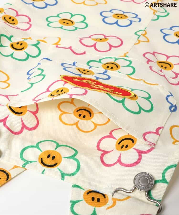 🇯🇵預訂 日本直送🇯🇵Apres les cours x Wiggle Wiggle花花滿印口袋吊帶褲