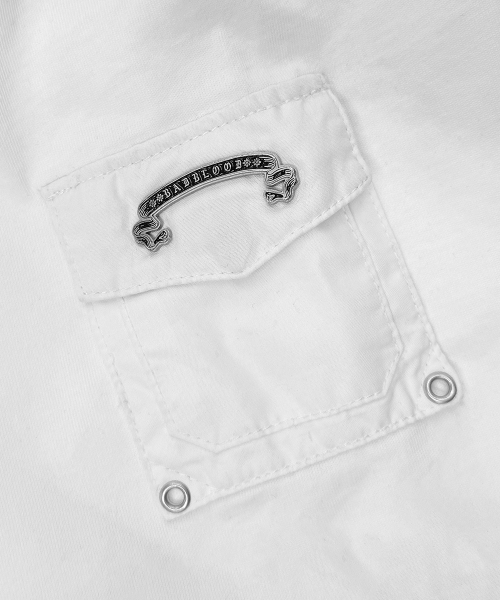 Viper Pocket Short Sleeve T-Shirt V2 - White