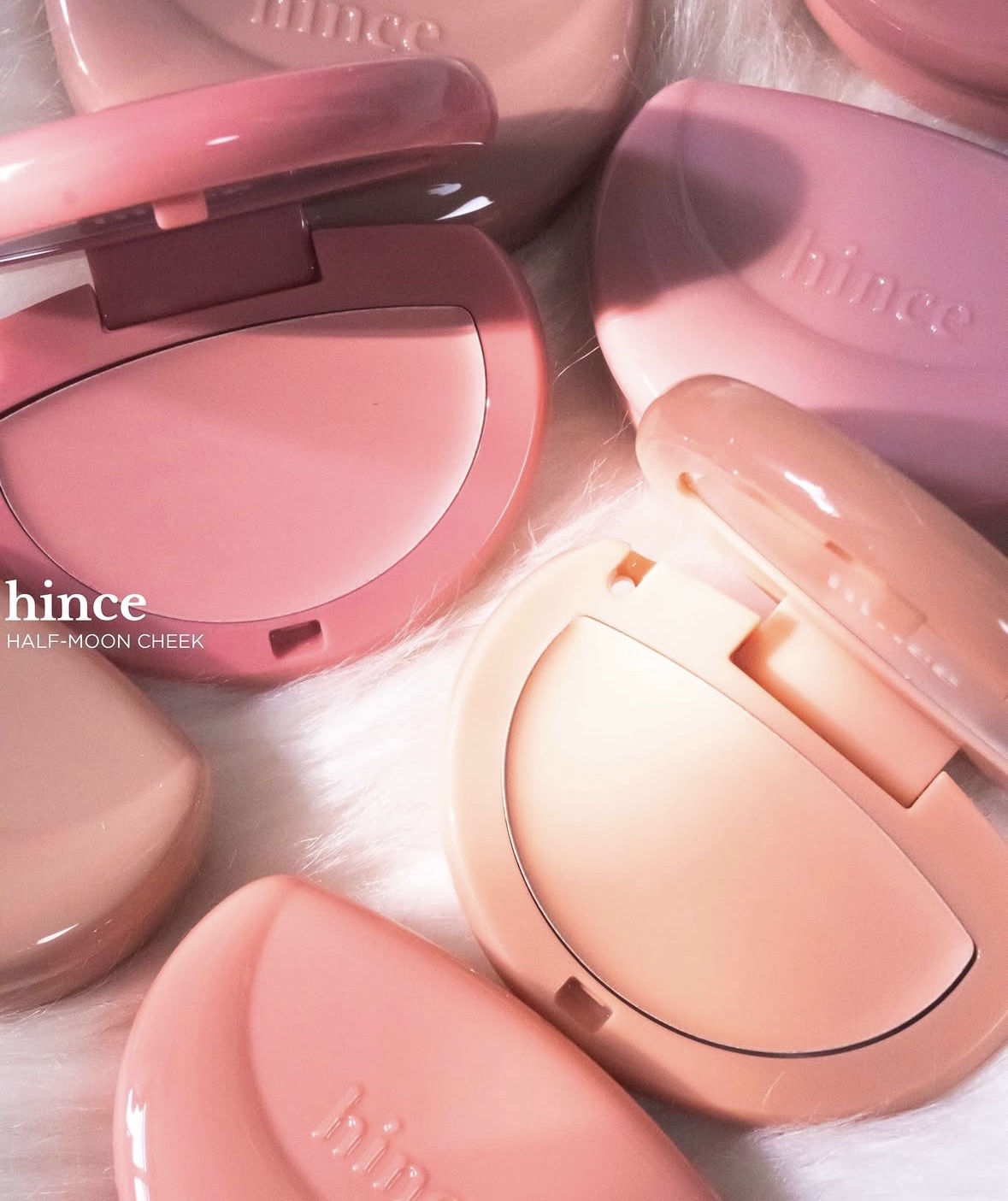 🇰🇷 韓國人氣小眾彩妝品牌HINCE Hince 最新推出Half-Moon Cheek 7色（預購商品）