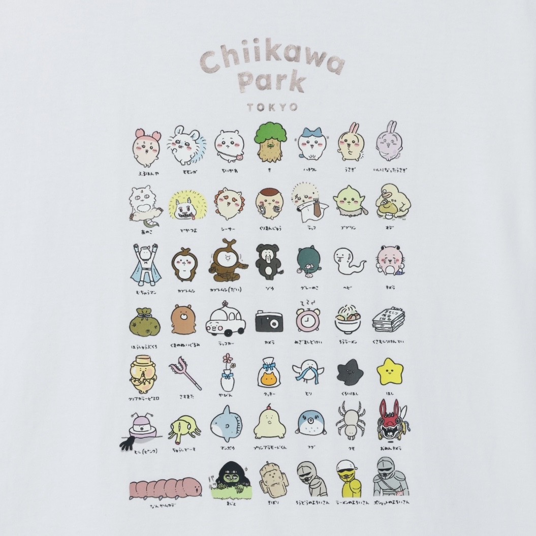 Chiikawa Park 限定 成人TEE｜預訂