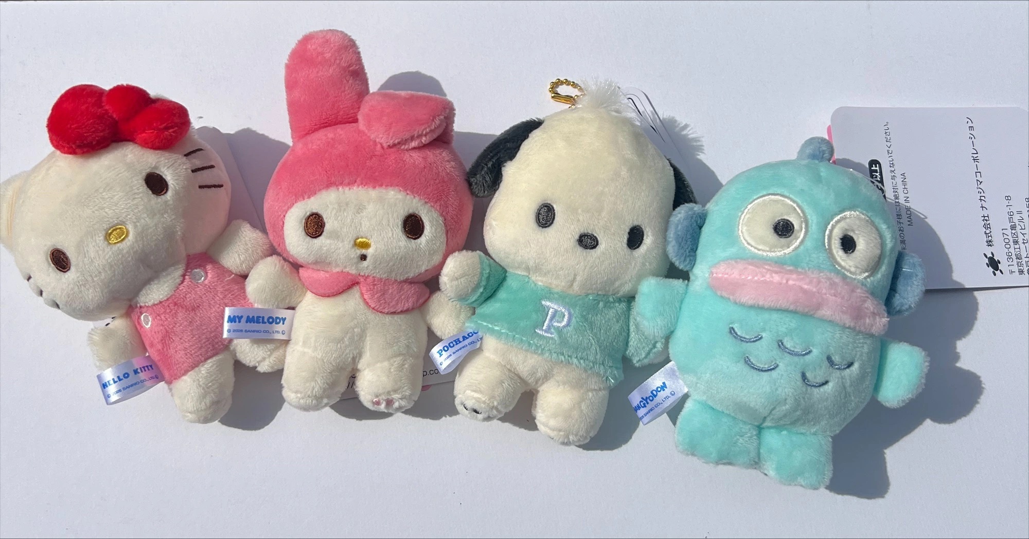預訂 | 日本版 Sanrio 暗淡造舊復古公仔掛件