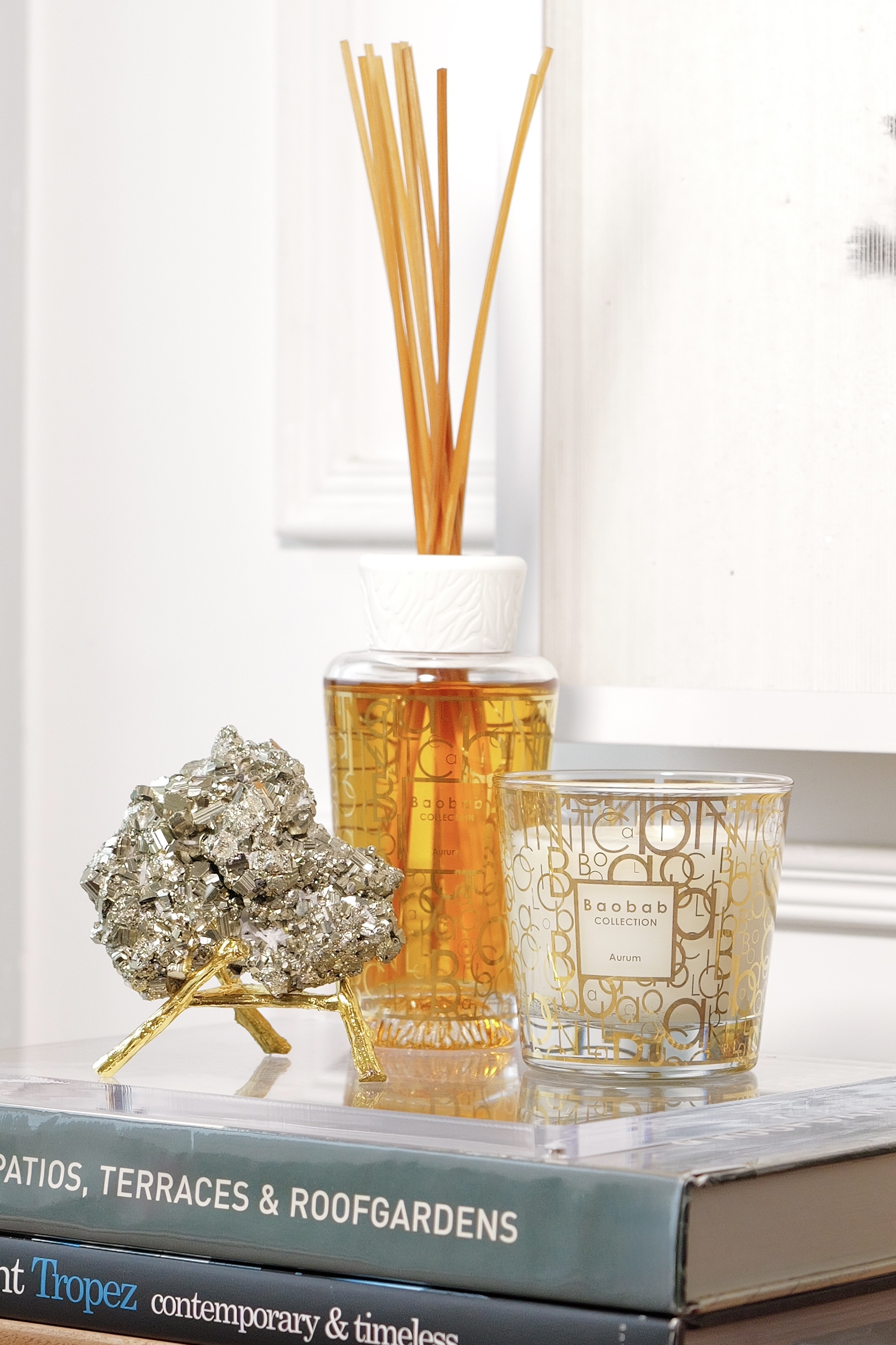  ༒9.7cm 黃鐵礦多面體共生方解石花原礦擺件༒ PY.A23CA6Gmat-RB5*11A6