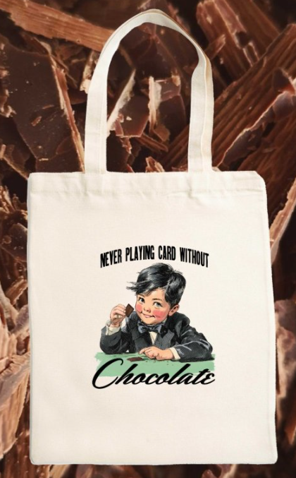 AYES Chocolate Tote Bag