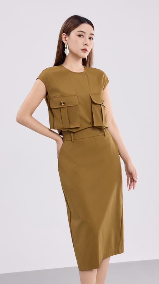 14241338 Urban Muse Utility Dress