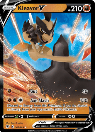 Pokemon TCG Astral Radiance - Kleavor V-087/189