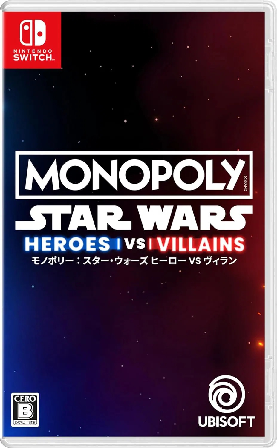 【預售 11/6】NS 地產大亨：星際大戰 英雄 vs 惡棍 / Monopoly: Star Wars Heroes vs. Villains 日文  (日文封面) PO0615