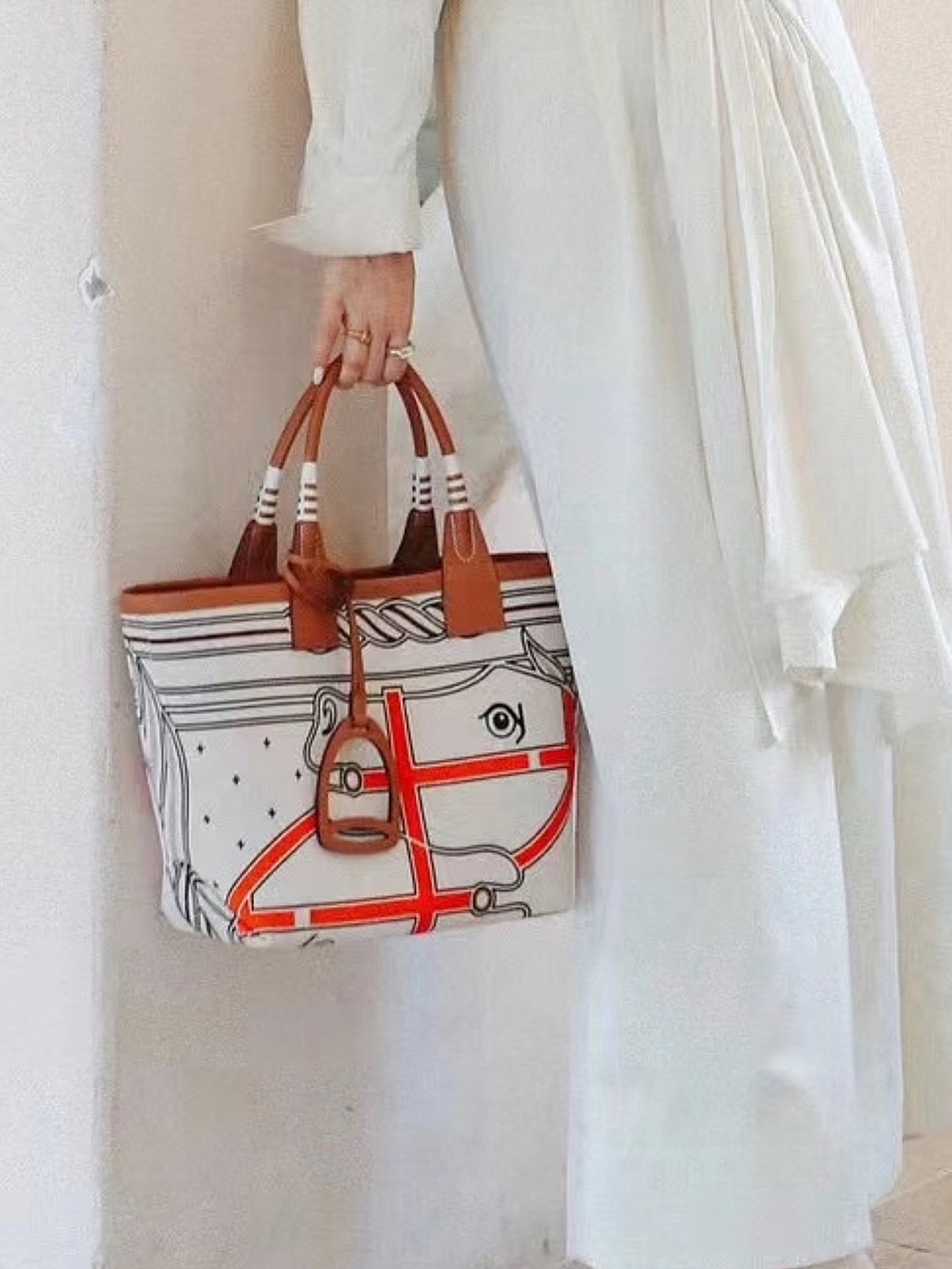 Hermes👜沒使用品 🛍️steeple25馬頭帆布手提包 特別版 b stamp 全套