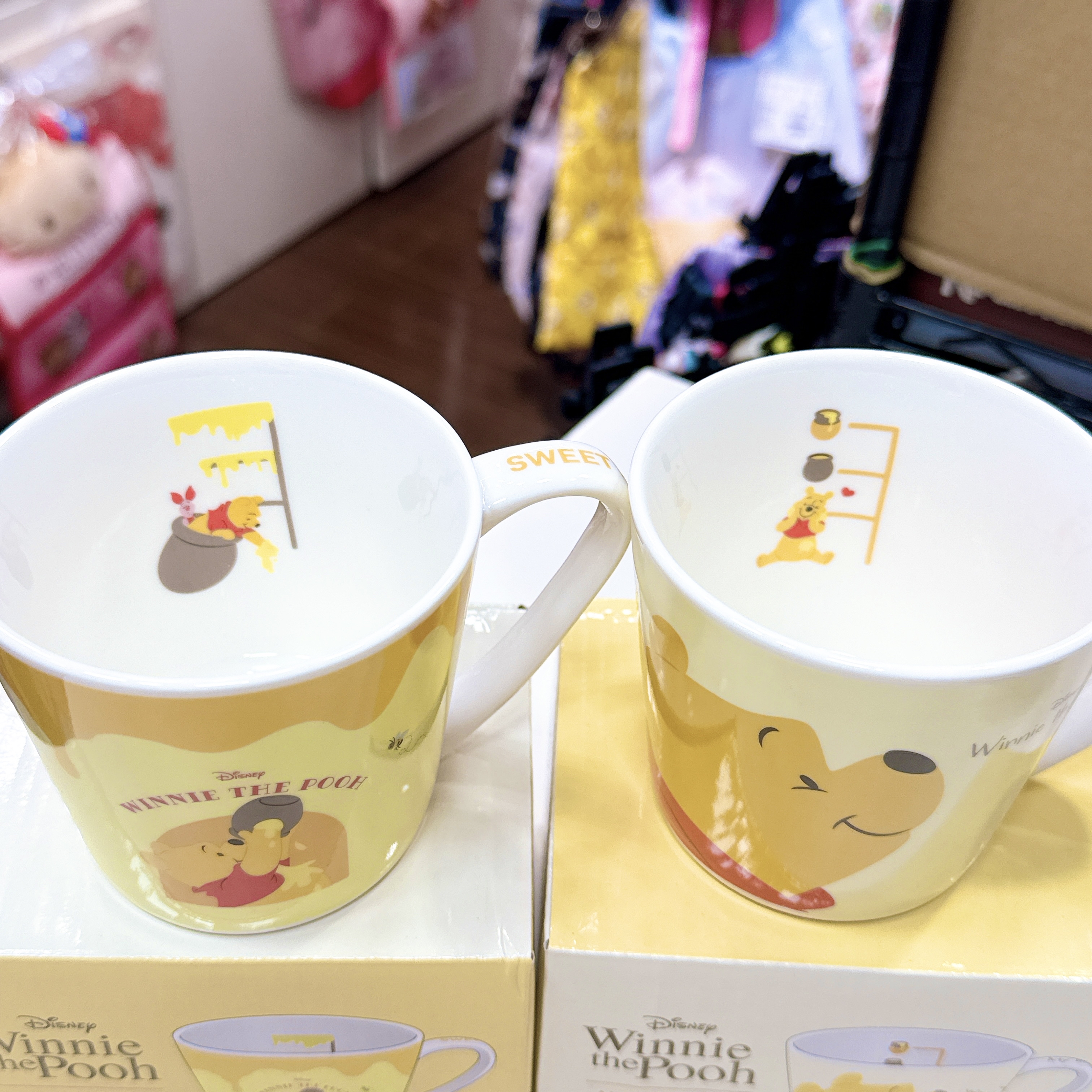 日本版小熊維尼陶瓷杯