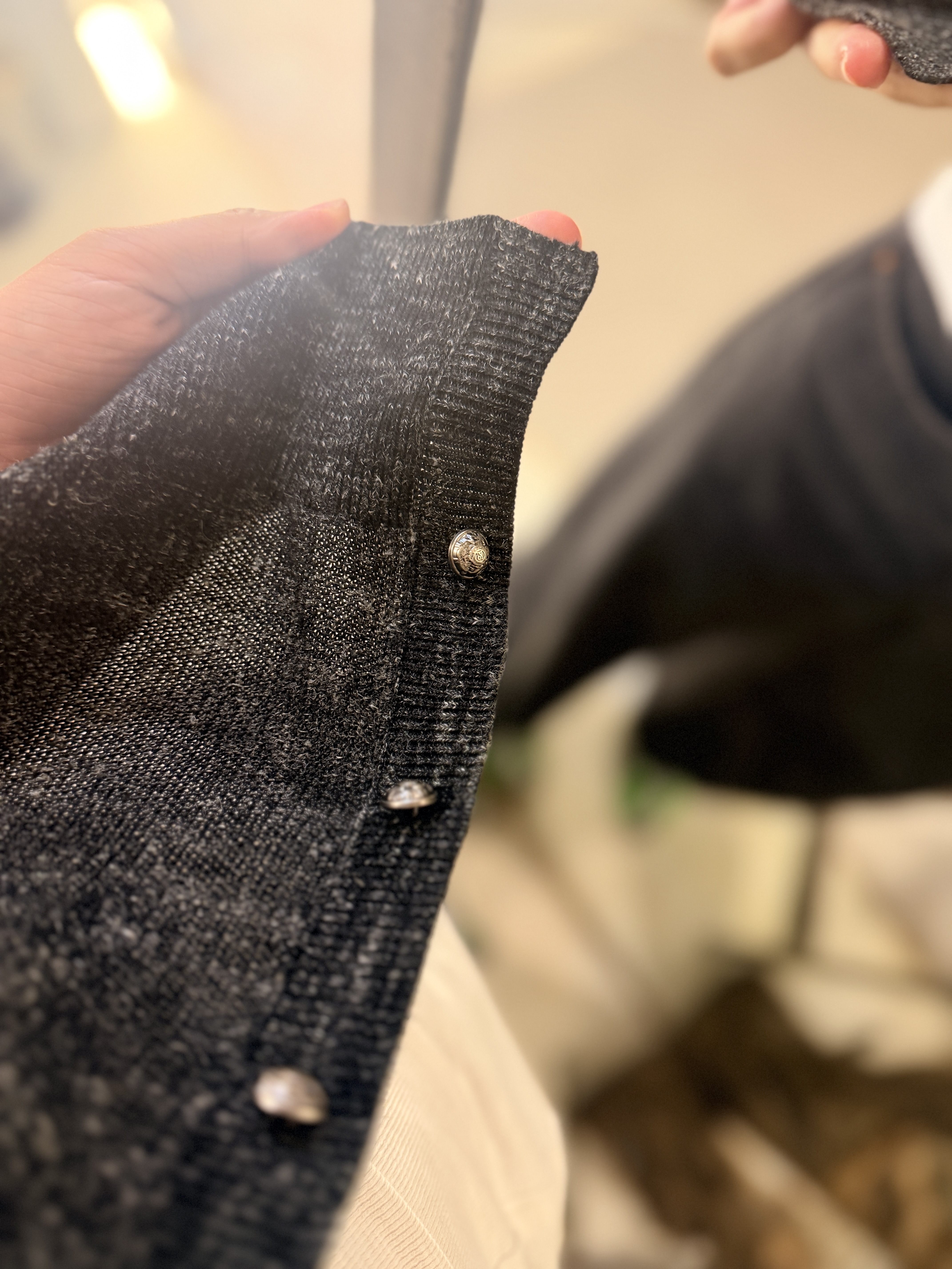 Fake cardigan 