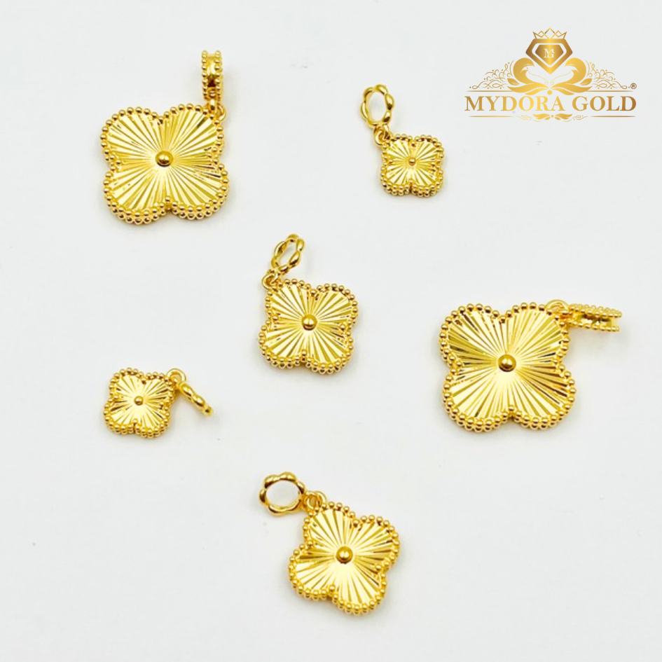 MYDORA Charm Clover Full Gold (5G) l EMAS 916/22K
