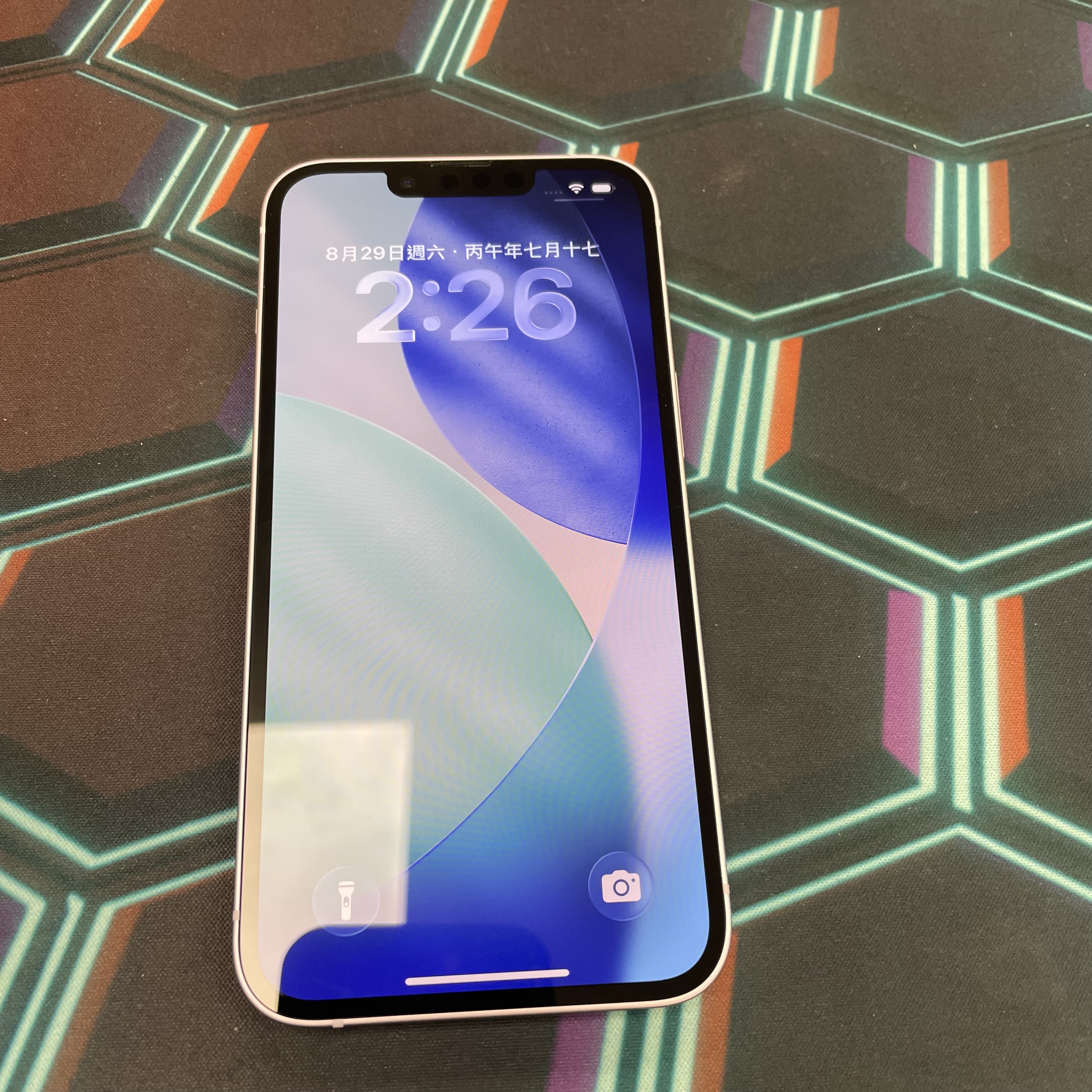 *7291 14 完美機 128GB 電100 紫色 purple