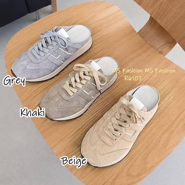 R6107 韓國🇰🇷真皮後拖sneakers