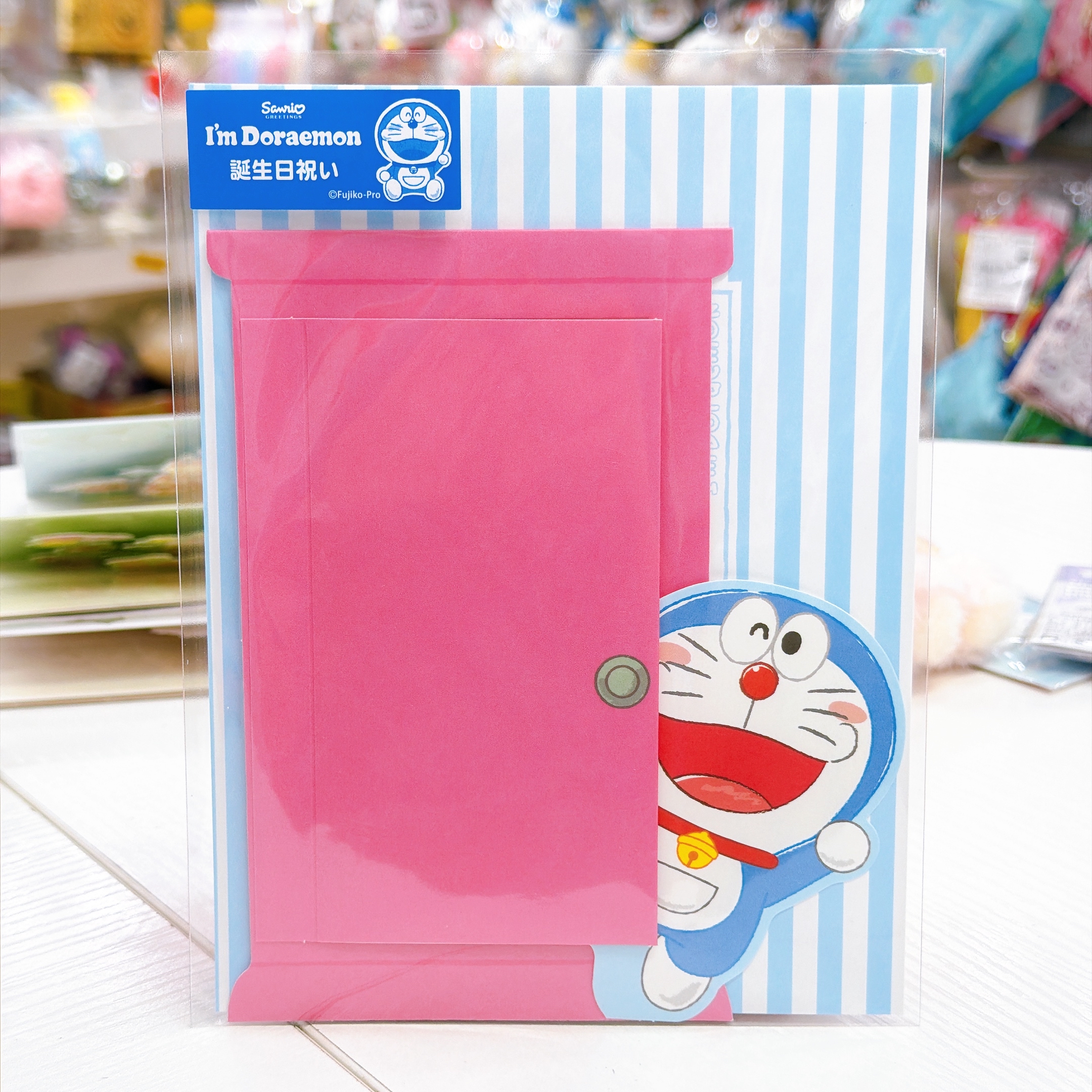 日本直送多啦A夢生日卡