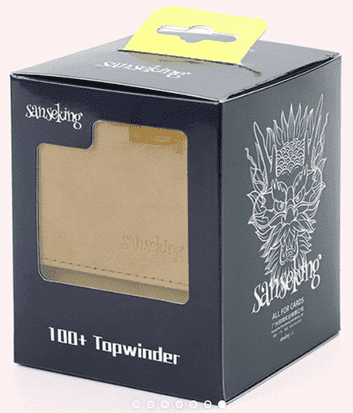 Sanseking TCG Card Game - Vertical PU Deck Box (Black/Pink/Purple/Brown/Red)
