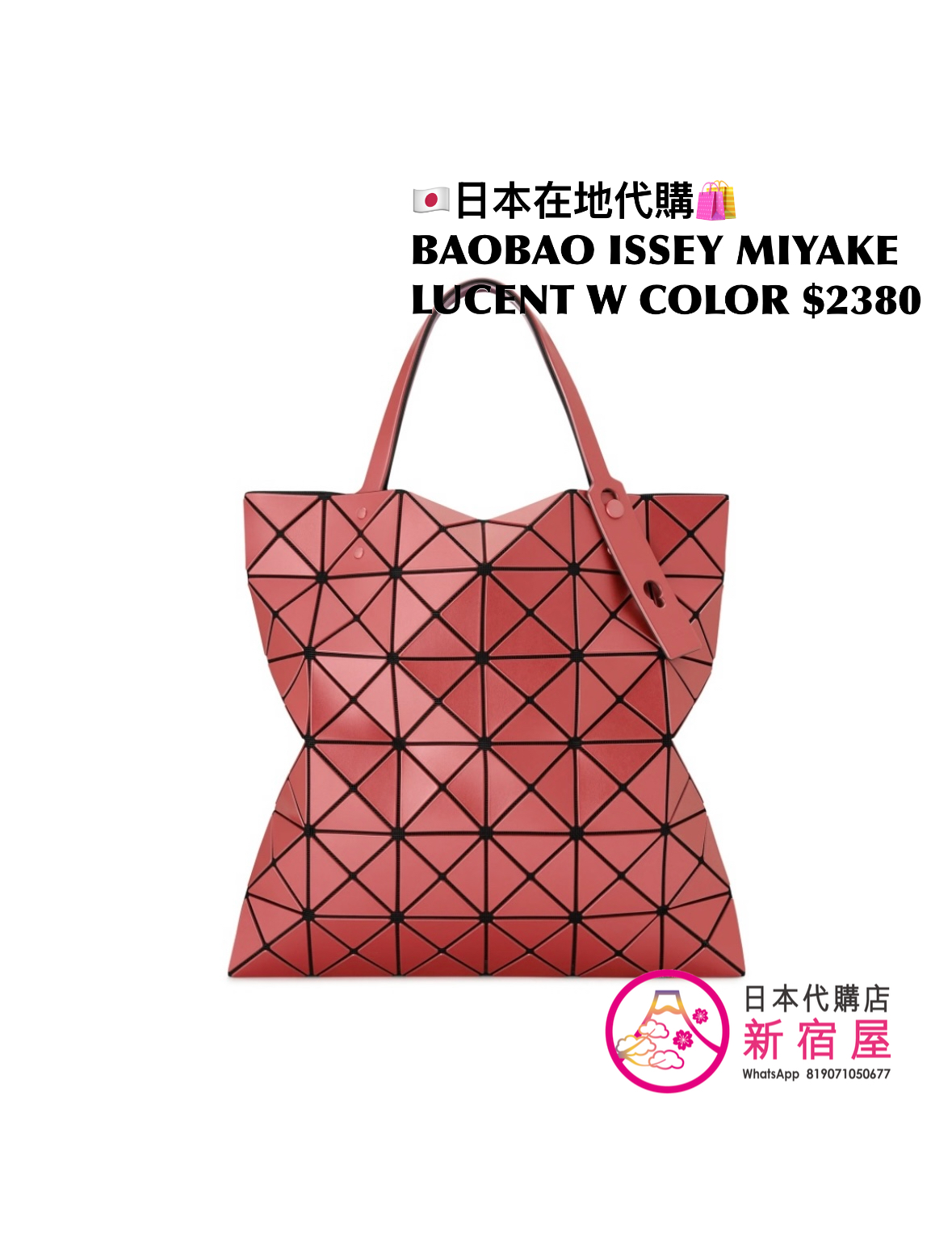 BAOBAO ISSEY MIYAKE LUCENT W COLOR