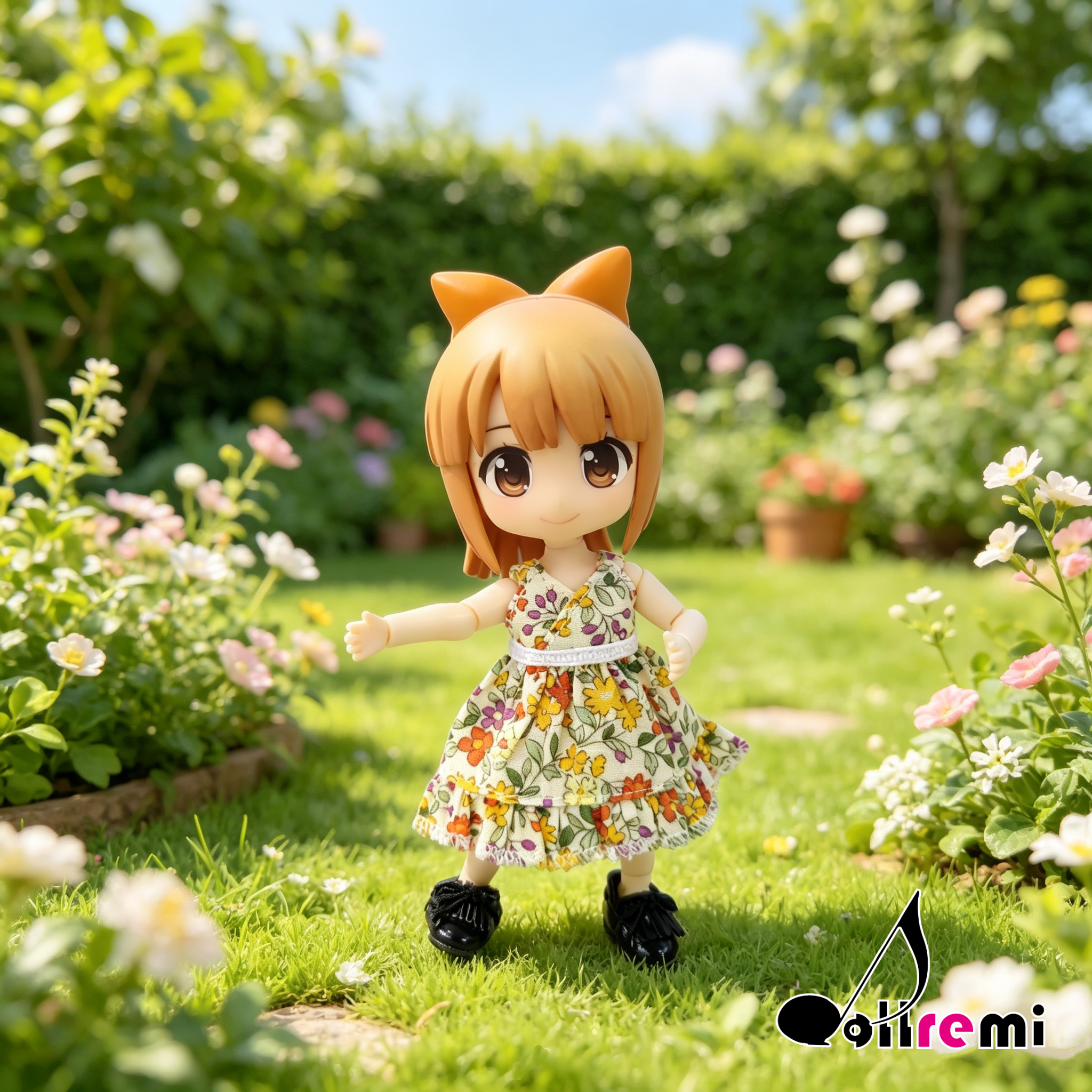 【dollremi】(B202) 碎花背心連衣裙 Sleeveless floral print dress