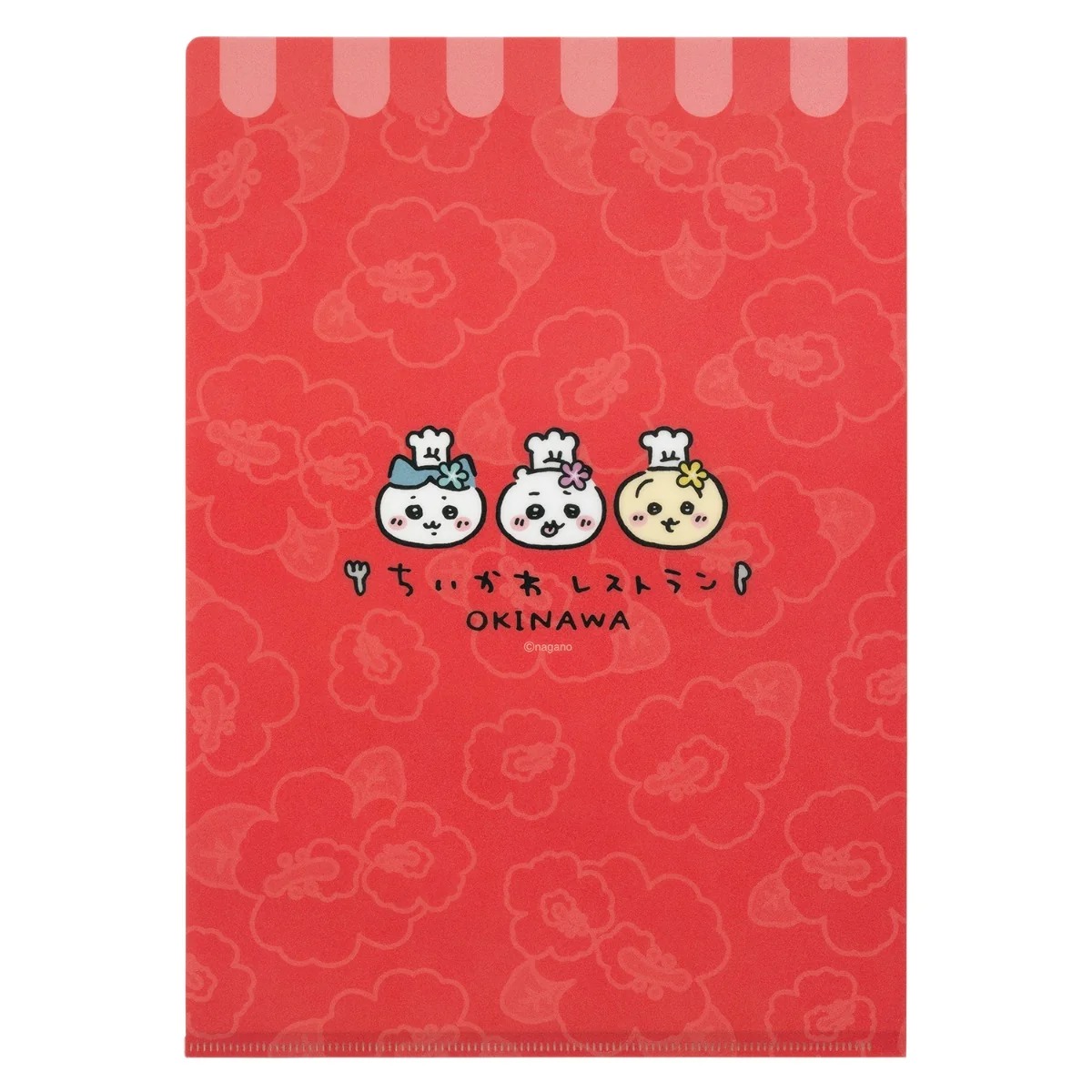 🌸 【預訂】A4 File Chiikawa OKINAWA - Chiikawa 9/10 新品