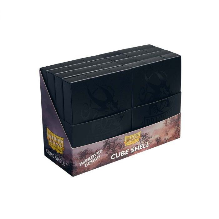 Dragon Shield Cube Shell Display - Shadow Black - Dragon Shield Deck Boxes