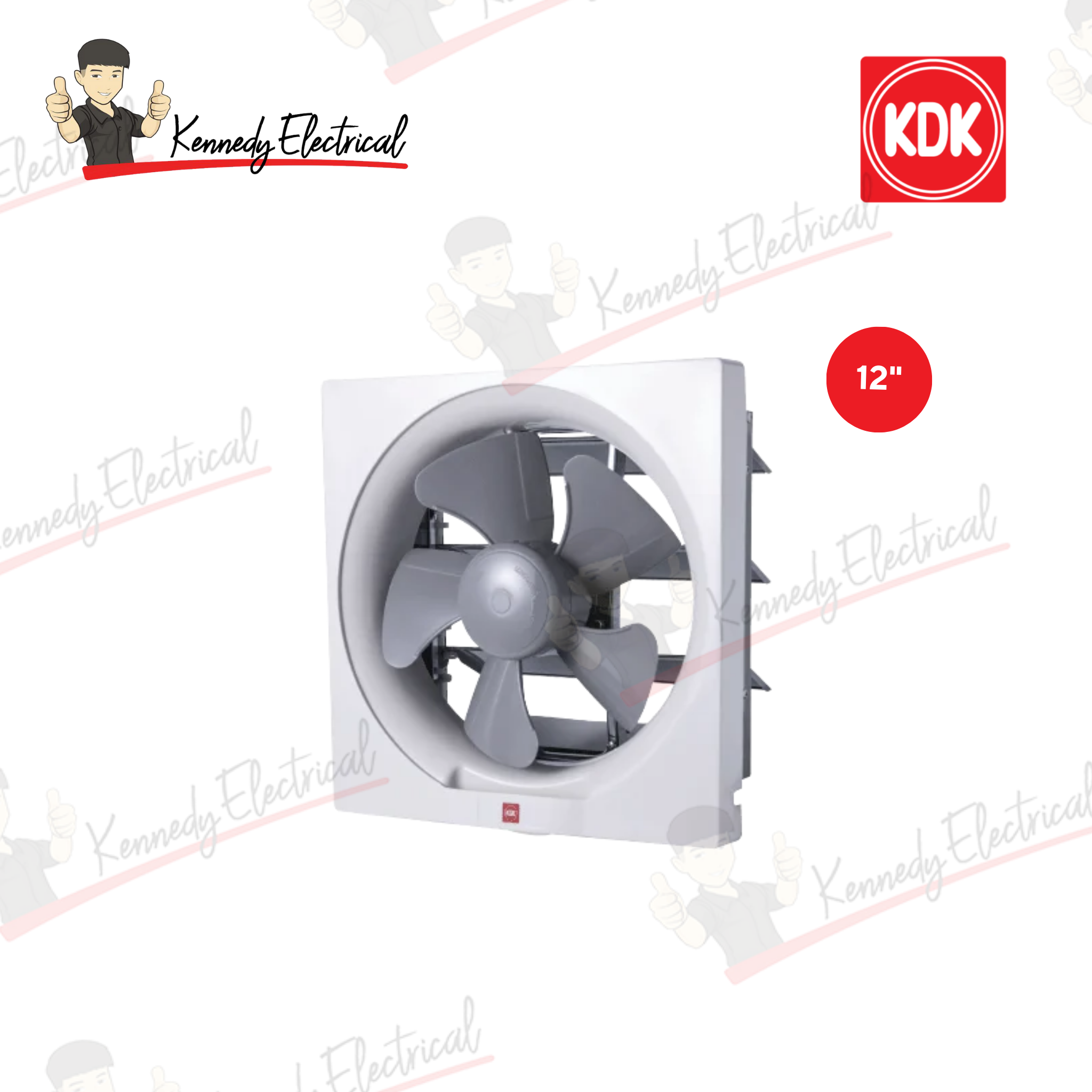 KDK 12" Wall Ventilating Fan 30AQM8