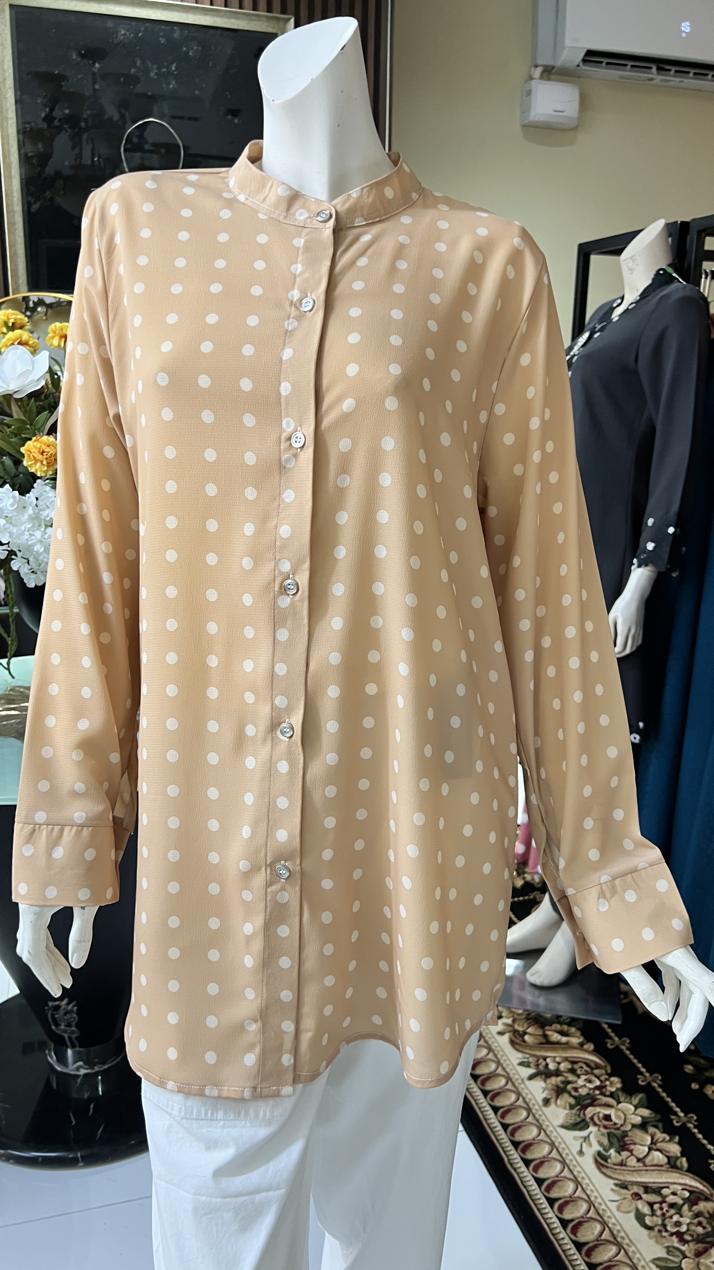 POLKA LILY BLOUSE