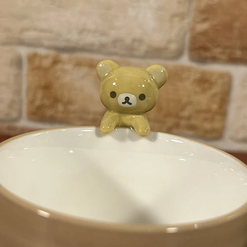 RK 日版 鬆弛熊立體公仔日式茶杯（2款）