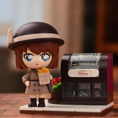 [名偵探柯南 x LOTTE CINEMA] Kuppy Cafe Model Figure (5種)
